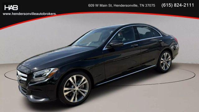 used 2018 Mercedes-Benz C-Class car, priced at $20,885