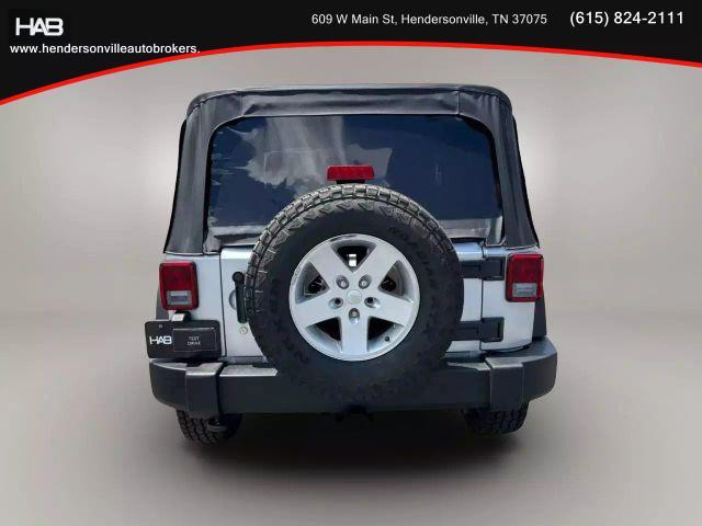 used 2012 Jeep Wrangler car, priced at $13,985