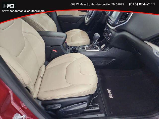 used 2016 Jeep Cherokee car, priced at $13,985