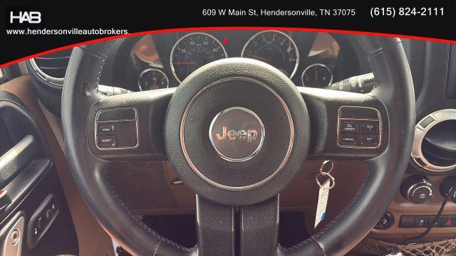 used 2013 Jeep Wrangler Unlimited car, priced at $12,985