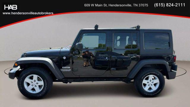 used 2017 Jeep Wrangler Unlimited car, priced at $19,985