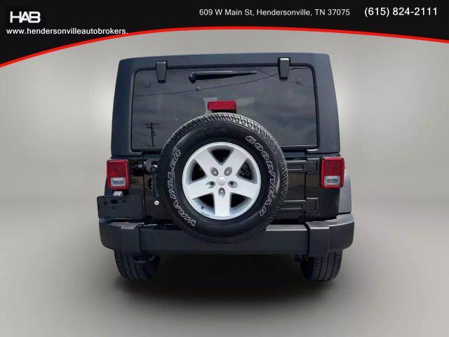 used 2017 Jeep Wrangler Unlimited car, priced at $18,485