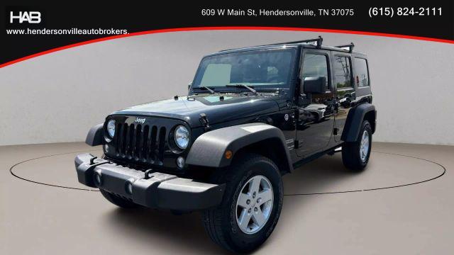 used 2017 Jeep Wrangler Unlimited car, priced at $19,985