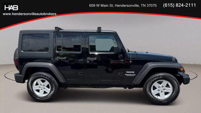 used 2017 Jeep Wrangler Unlimited car, priced at $19,985