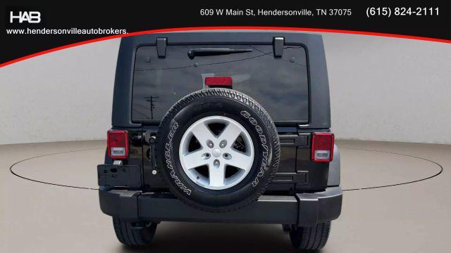 used 2017 Jeep Wrangler Unlimited car, priced at $19,985