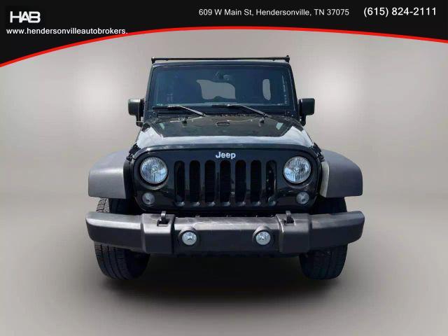 used 2017 Jeep Wrangler Unlimited car, priced at $18,485