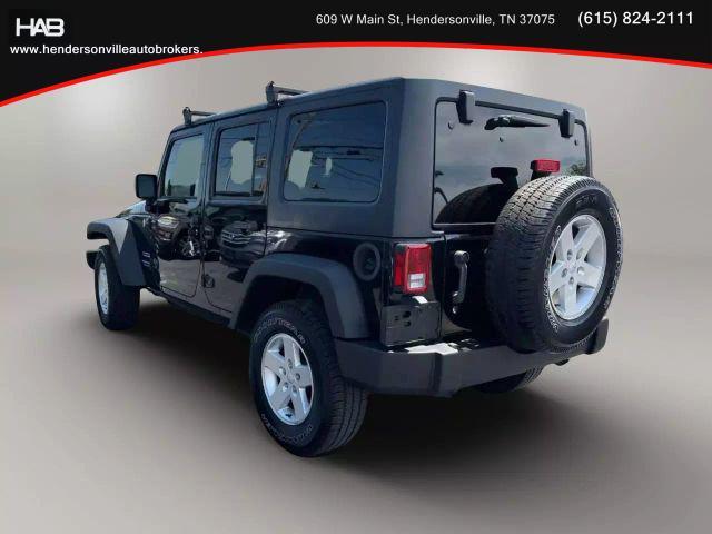 used 2017 Jeep Wrangler Unlimited car, priced at $18,485