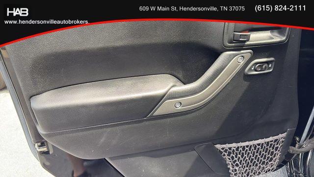 used 2017 Jeep Wrangler Unlimited car, priced at $19,985