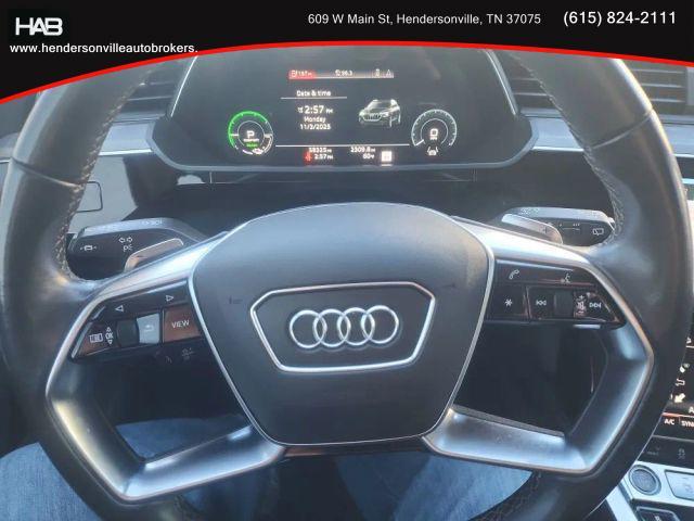 used 2022 Audi e-tron car, priced at $23,985