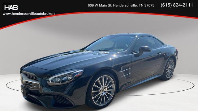 used 2018 Mercedes-Benz SL 550 car, priced at $52,485