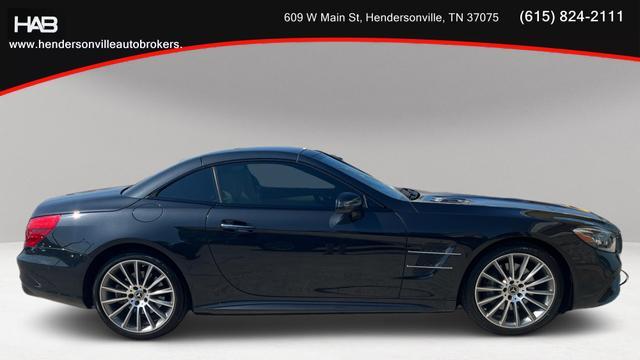 used 2018 Mercedes-Benz SL 550 car, priced at $52,485