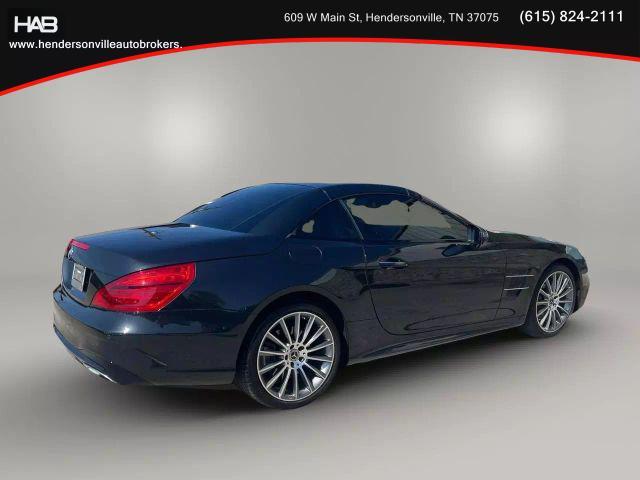 used 2018 Mercedes-Benz SL 550 car, priced at $52,485