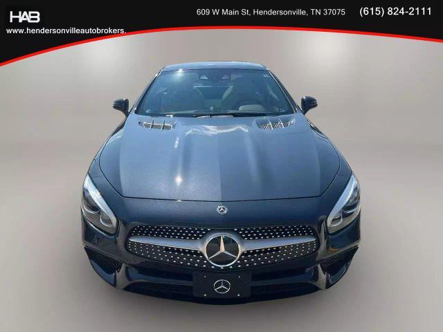 used 2018 Mercedes-Benz SL 550 car, priced at $52,485