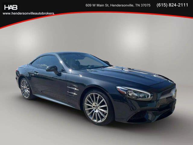 used 2018 Mercedes-Benz SL 550 car, priced at $52,485