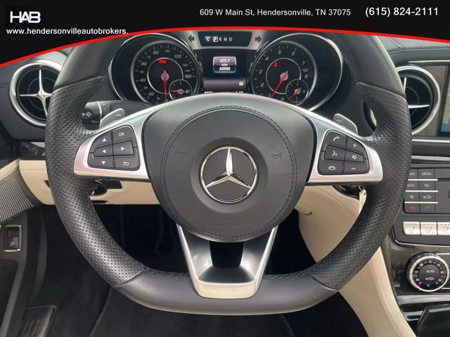 used 2018 Mercedes-Benz SL 550 car, priced at $52,485