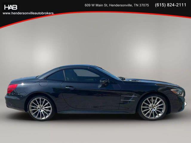 used 2018 Mercedes-Benz SL 550 car, priced at $52,485