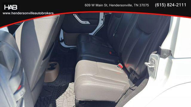 used 2014 Jeep Wrangler Unlimited car, priced at $21,885