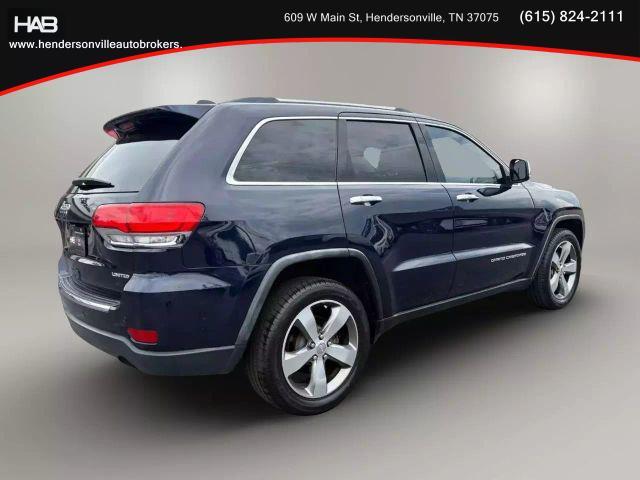 used 2016 Jeep Grand Cherokee car, priced at $13,885