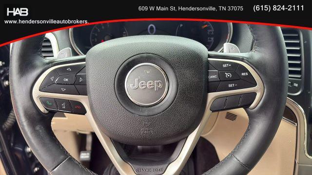 used 2016 Jeep Grand Cherokee car, priced at $13,885