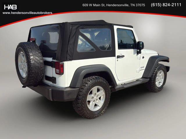 used 2015 Jeep Wrangler car, priced at $15,885