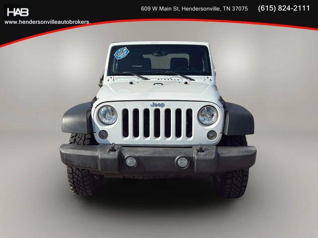 used 2015 Jeep Wrangler car, priced at $15,885