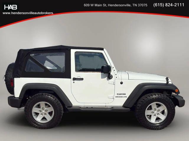 used 2015 Jeep Wrangler car, priced at $15,885