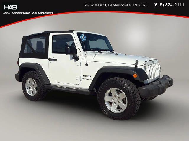 used 2015 Jeep Wrangler car, priced at $15,885
