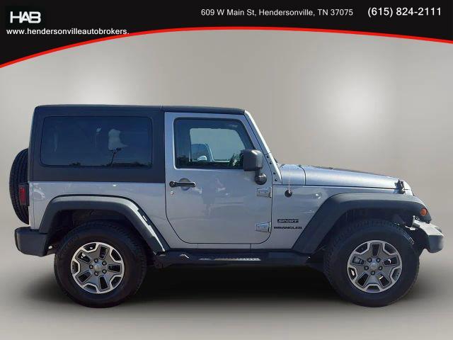 used 2015 Jeep Wrangler car, priced at $12,985