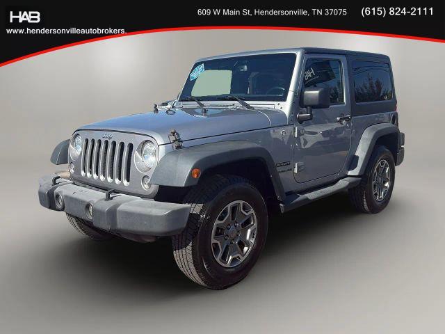 used 2015 Jeep Wrangler car, priced at $12,985