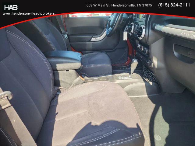 used 2014 Jeep Wrangler Unlimited car, priced at $13,985