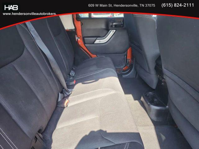 used 2014 Jeep Wrangler Unlimited car, priced at $13,985