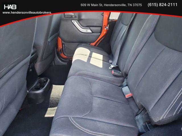 used 2014 Jeep Wrangler Unlimited car, priced at $13,985