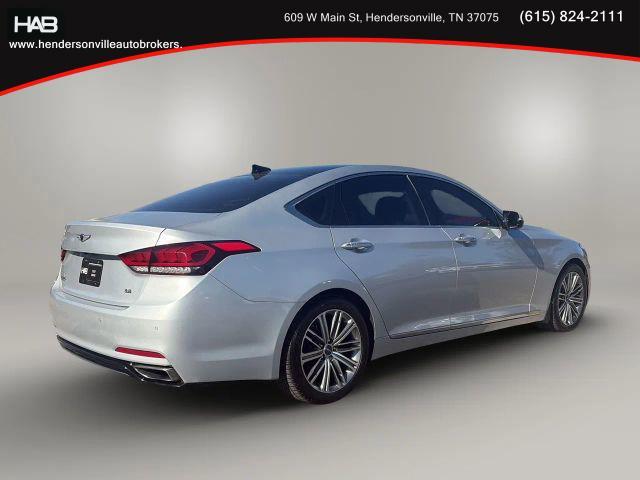 used 2018 Genesis G80 car, priced at $18,285