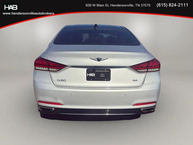used 2018 Genesis G80 car, priced at $18,285