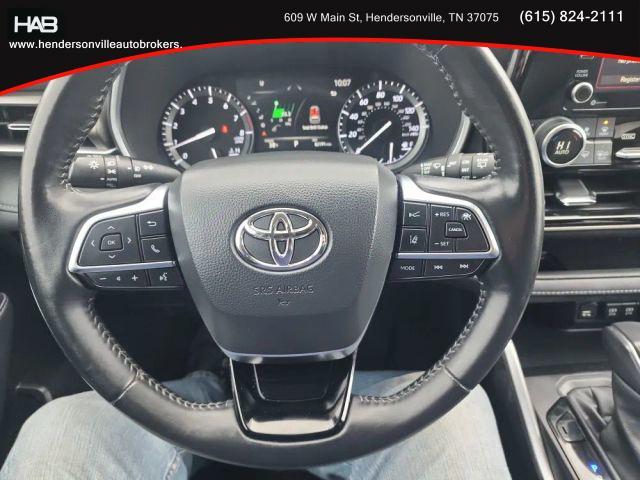 used 2021 Toyota Highlander car, priced at $25,485