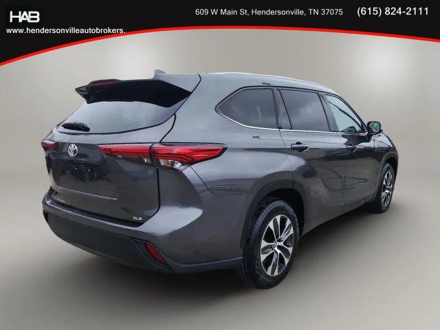used 2021 Toyota Highlander car, priced at $25,485