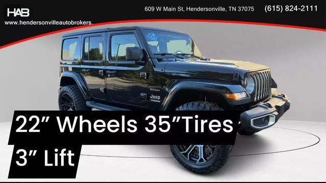 used 2019 Jeep Wrangler Unlimited car, priced at $30,485