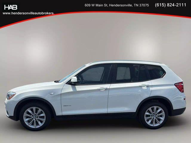 used 2017 BMW X3 car