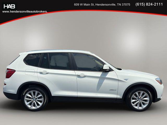 used 2017 BMW X3 car