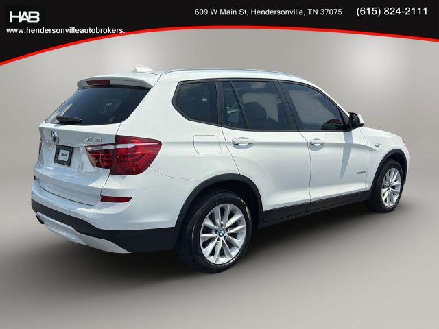 used 2017 BMW X3 car