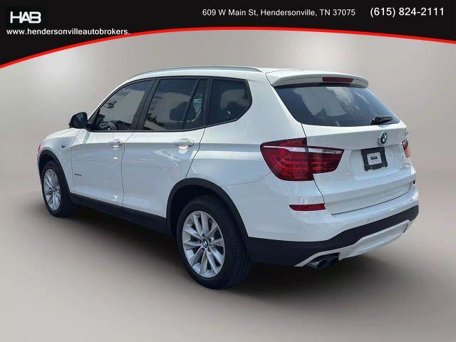 used 2017 BMW X3 car