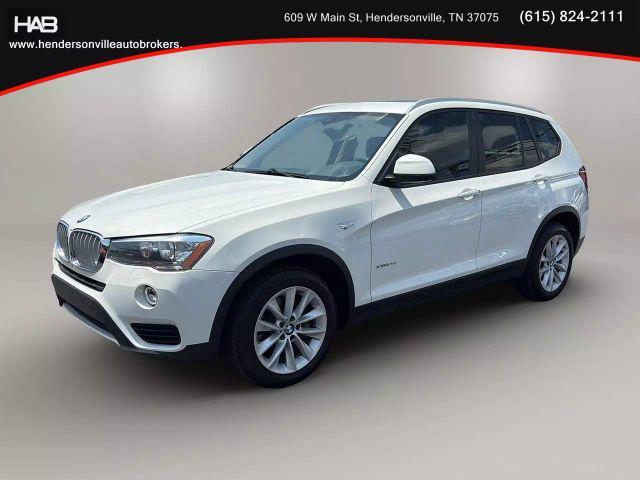 used 2017 BMW X3 car