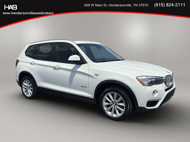 used 2017 BMW X3 car