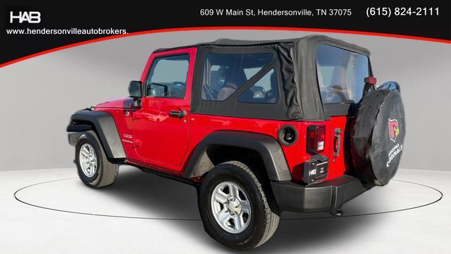 used 2011 Jeep Wrangler car, priced at $10,985