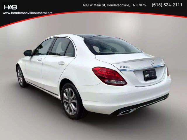 used 2017 Mercedes-Benz C-Class car, priced at $17,285