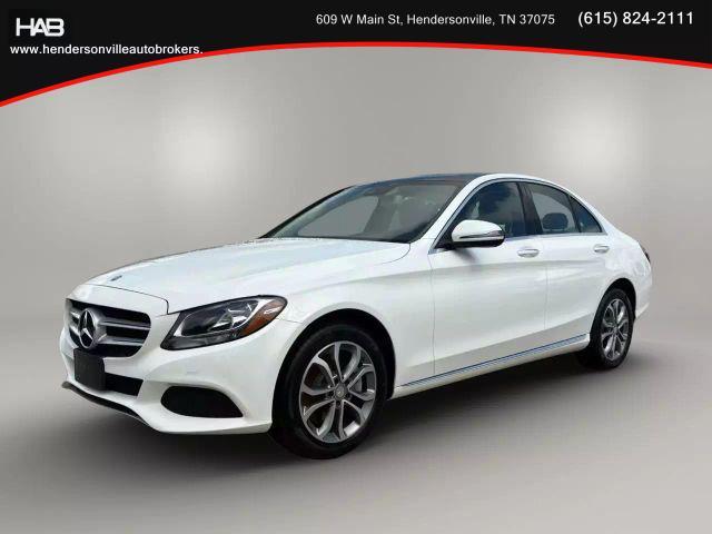 used 2017 Mercedes-Benz C-Class car, priced at $17,285