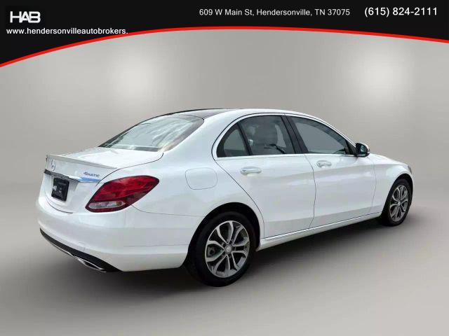 used 2017 Mercedes-Benz C-Class car, priced at $17,285