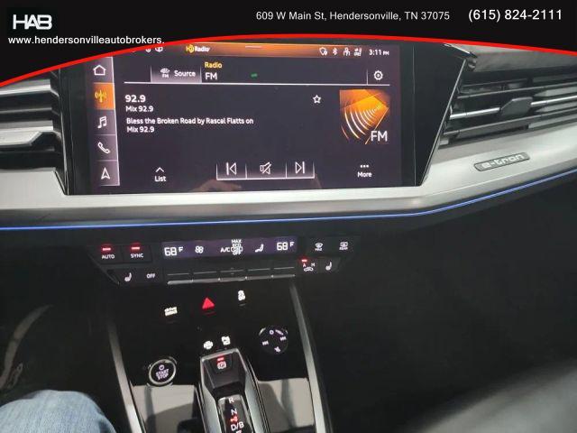 used 2023 Audi Q4 e-tron car, priced at $27,985