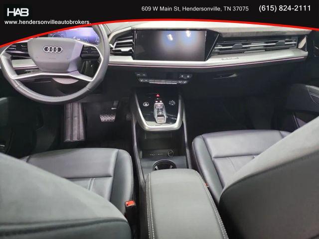 used 2023 Audi Q4 e-tron car, priced at $27,985