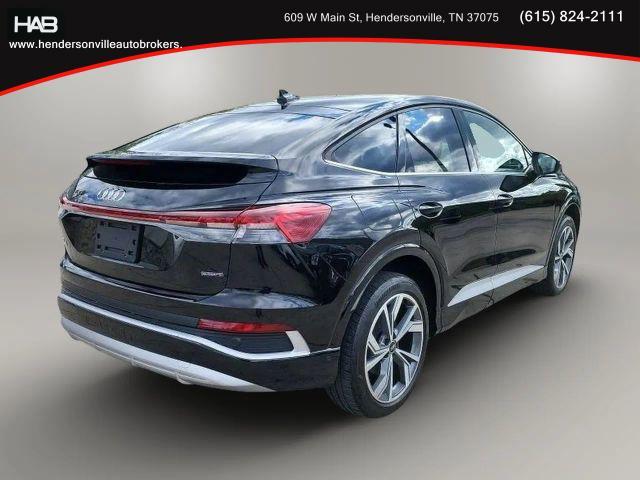 used 2023 Audi Q4 e-tron car, priced at $27,985